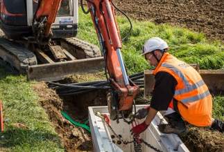 Raccordement De La Fibre Optique En Moselle | Stradal Activité VRD ...